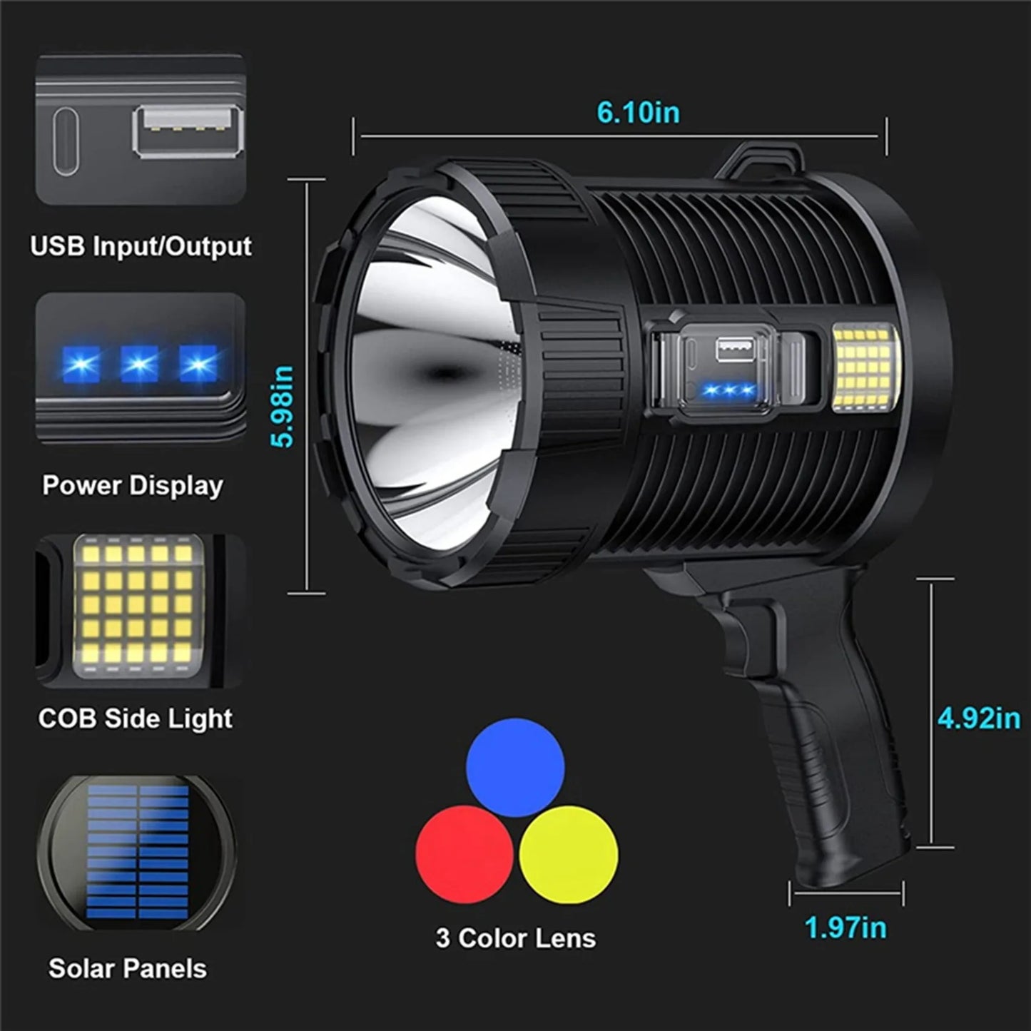 Rechargeable Spotlight