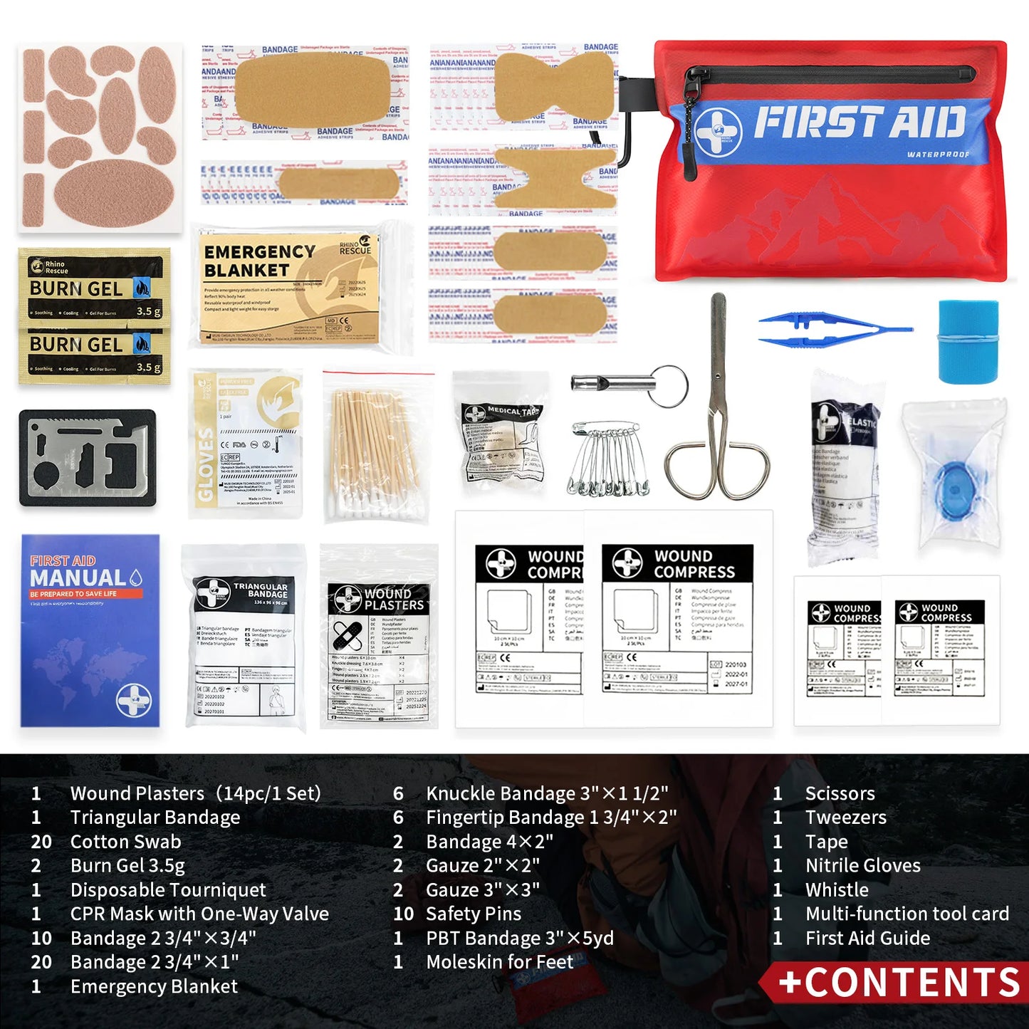 Rhino Rescue First Aid Kit